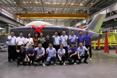 光威復(fù)材完整交付TP500無(wú)人運(yùn)輸機(jī)