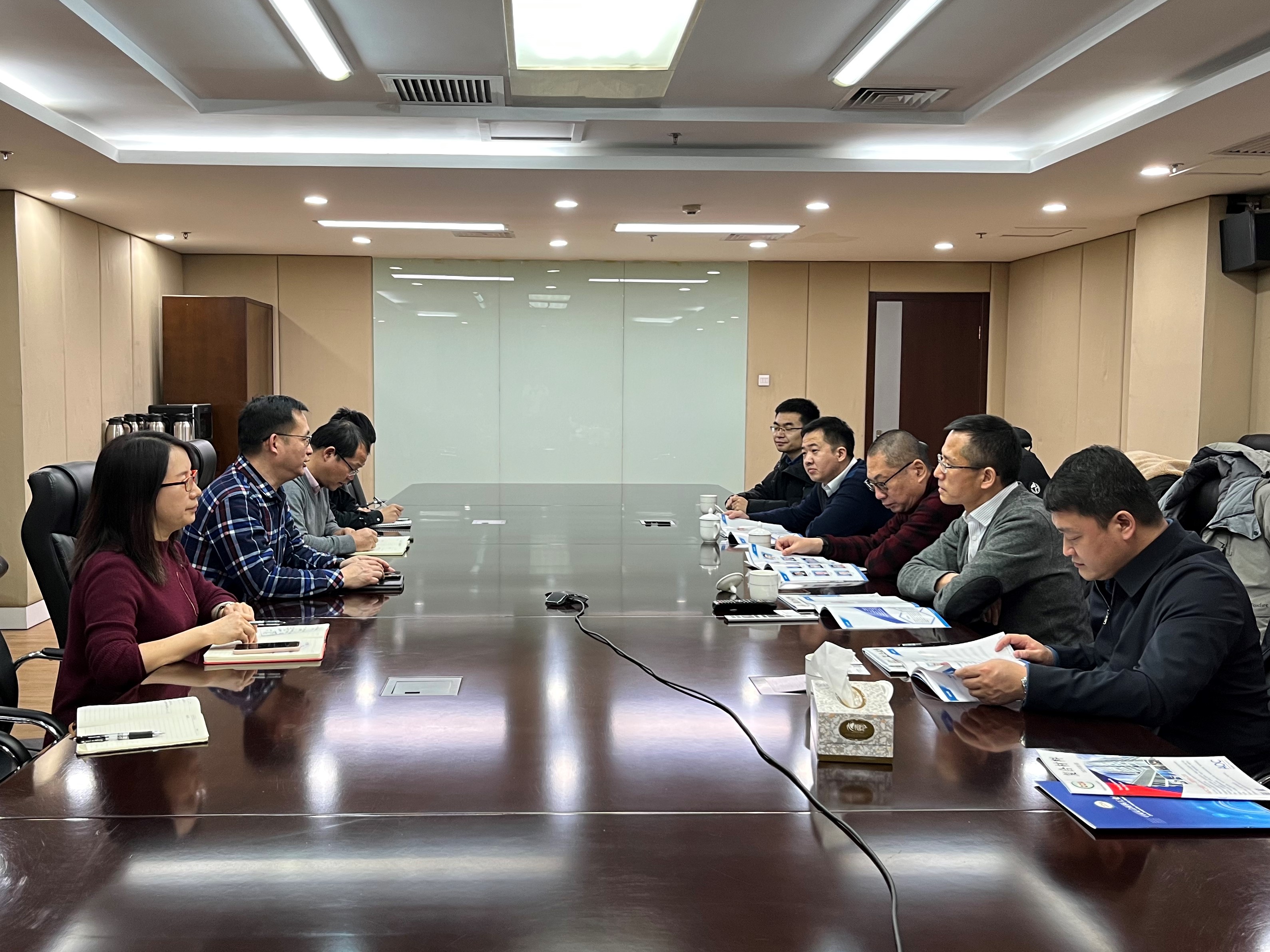 中國復合材料工業協會精益及智能制造專業委員會在京副主任委員到訪協會