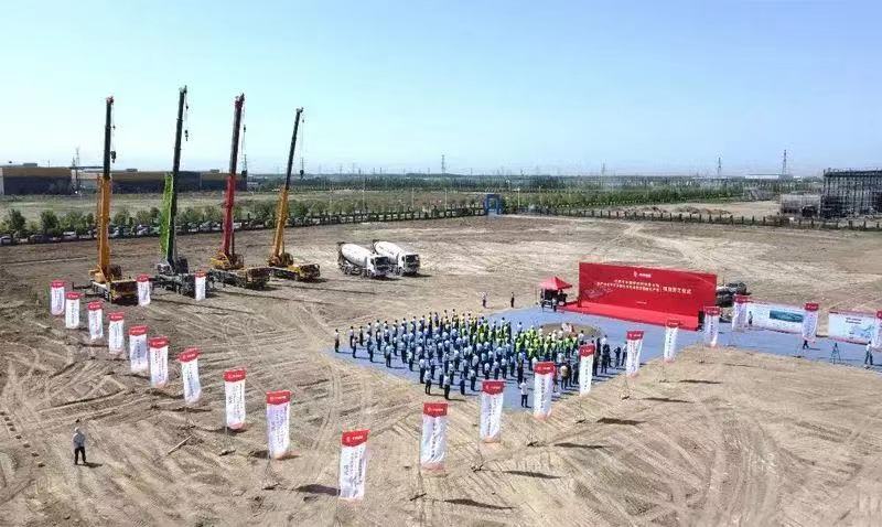 中材鋰膜舉行內蒙鋰膜擴建項目開工儀式