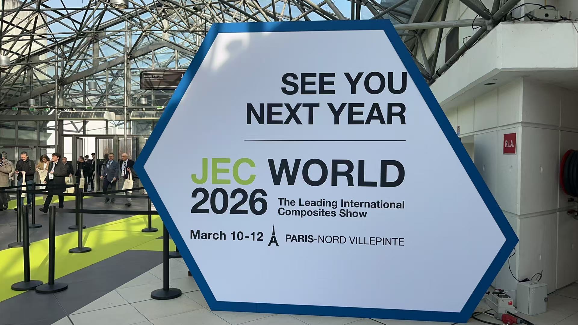【2025 JEC World】圓滿謝幕，展望 2026 巴黎之約
