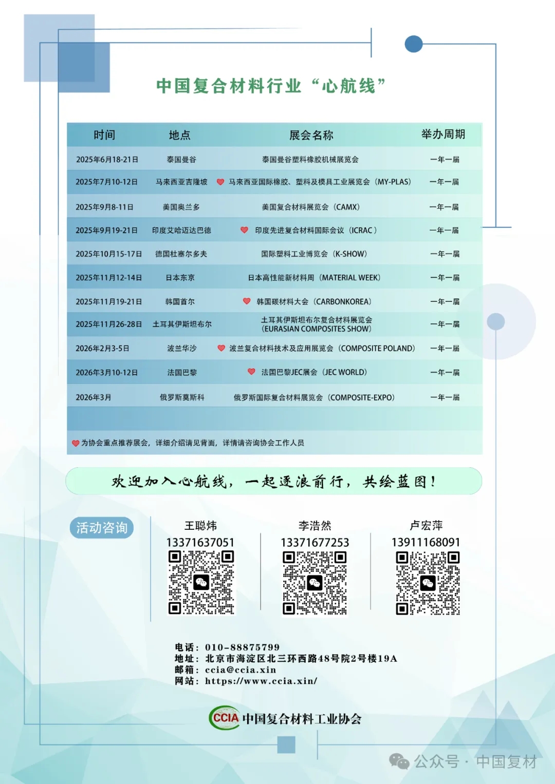 中國復合材料行業心航線：揚帆起航，共創輝煌！