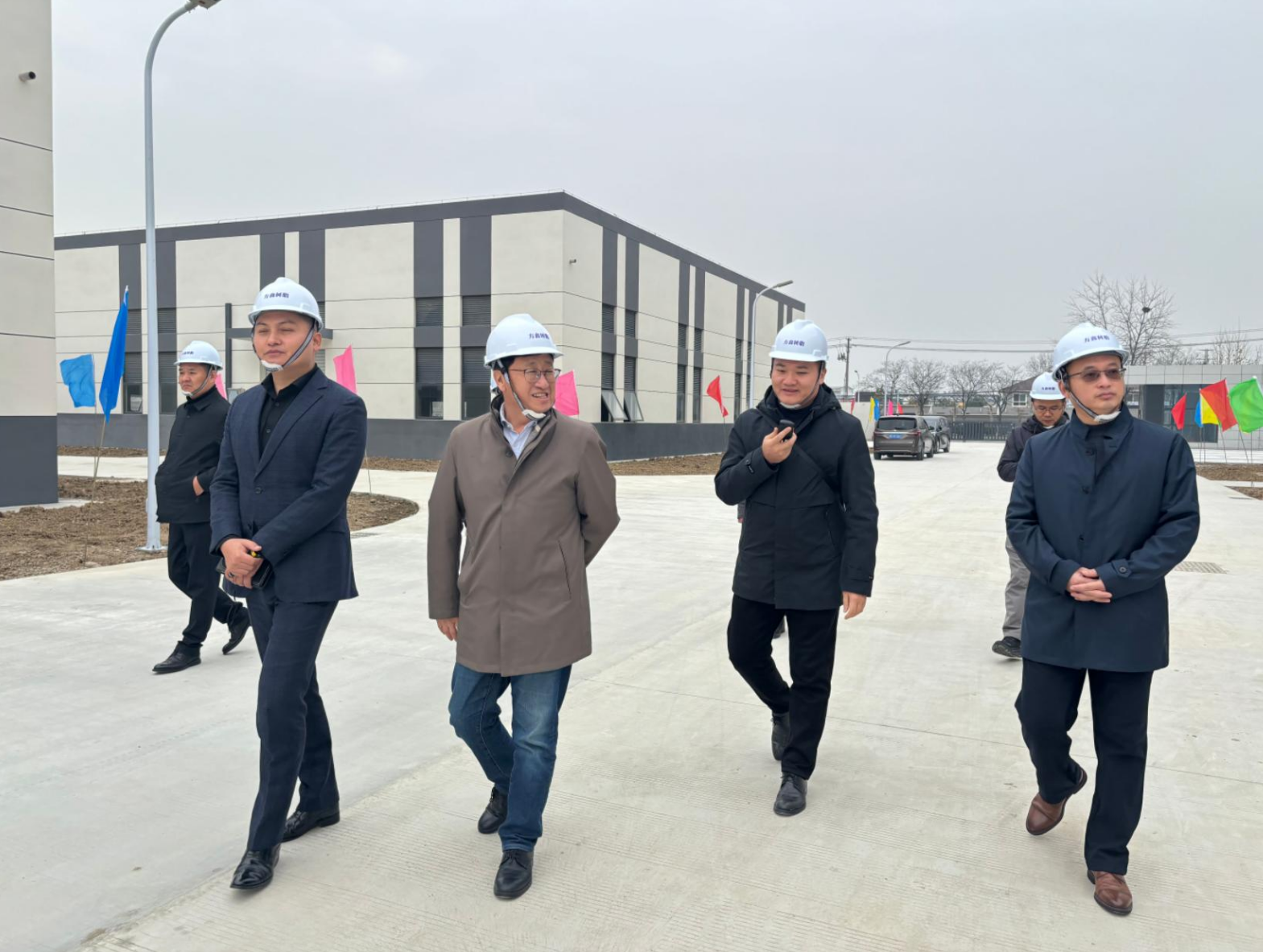 【服務萬里行】中國復合材料工業協會會長趙俊山一行赴方鑫樹脂（安徽）有限公司調研指導